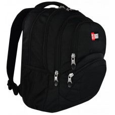 Schulrucksack SCHWARZ Mädchen Jungen Groß Schulranzen Rucksack Schultasche