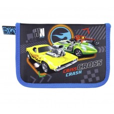 HOT WHEELS Schüler Mäppchen Etui Schlamper Faulenzer Rolle Feder Stifte Set