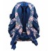 SET Schulrucksack Mäppchen FLOWER Blumen Mädchen Blau Rosa Lila Schulranzen Gro?