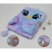 Tagebuch VOGEL mit Schloss Poesiealbum Mädchen Kinder Notizbuch Freundebuch